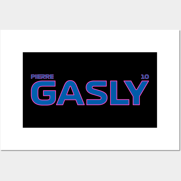 PIERRE GASLY 2023 Wall Art by SteamboatJoe